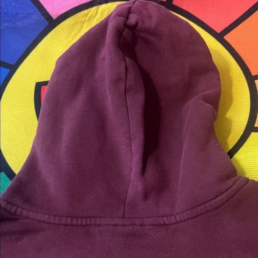 Civil Regime Concrete Snap Hoodie OXBLOOD